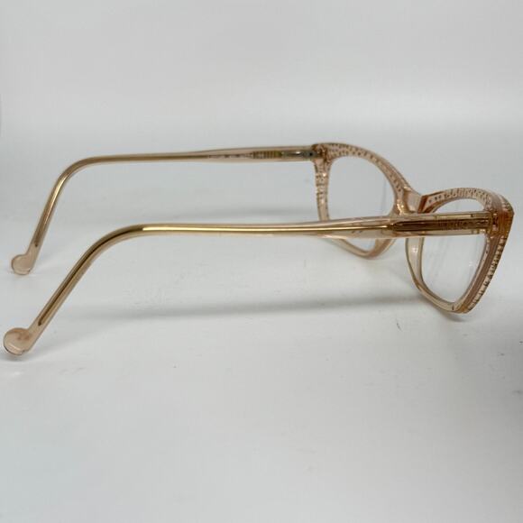 LIU JO LJ2714R 601 Eyeglasses Frames Full RIm Clear Studs 52-19-140 H18211 - Picture 4 of 7